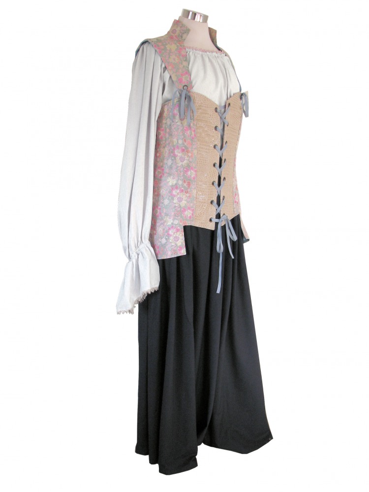 Ladies Medieval Tudor Wench Costume Size 16 - 18 Image